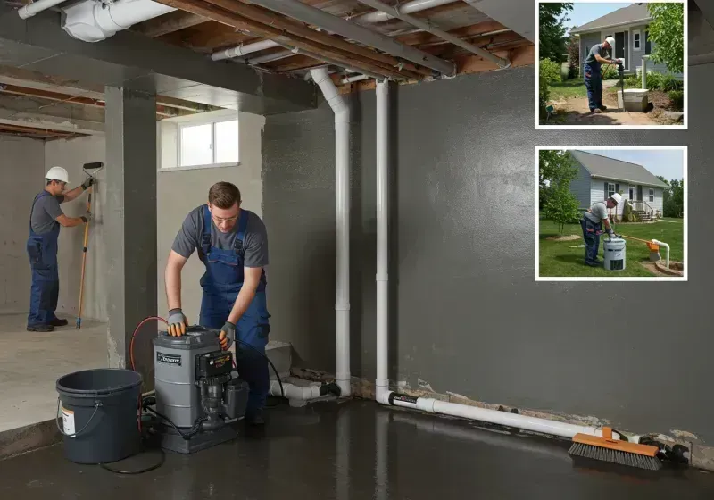 Basement Waterproofing and Flood Prevention process in Morehead City, NC